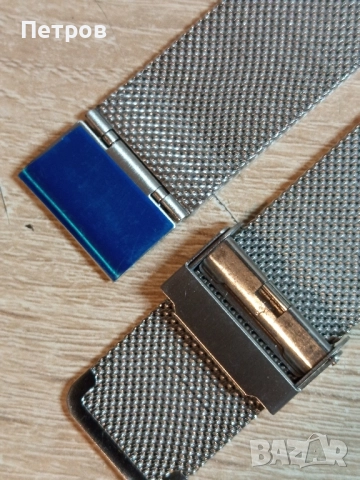 Верижка за часовник 22мм., снимка 3 - Каишки за часовници - 52576696