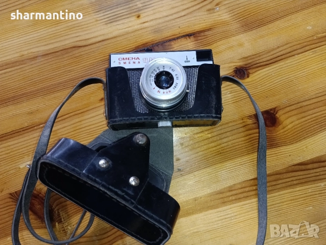 Фотоапарат Смена 8 М с кожен калъф - 35 лв, снимка 7 - Фотоапарати - 51675430