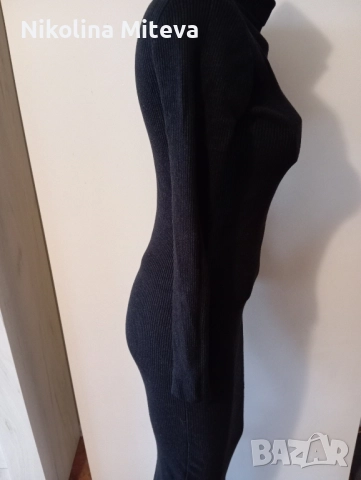 Бяло сако и рокля трико, снимка 6 - Рокли - 51875870