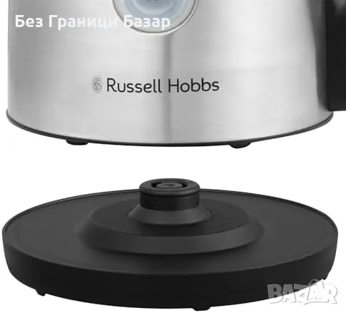 Нова Електрическа кана Russell Hobbs 1.7L, неръждаема стомана, 3000W, снимка 8 - Други - 47384347