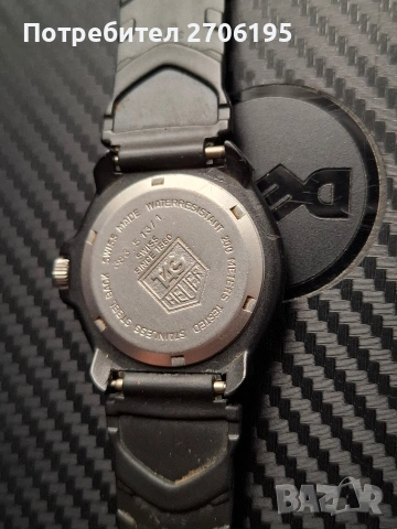 РЯДЪК часовник Tag Heuer 35 мм Formula 1 с черно-червен циферблат Ana Design 383.513/1!, снимка 9 - Мъжки - 53305099