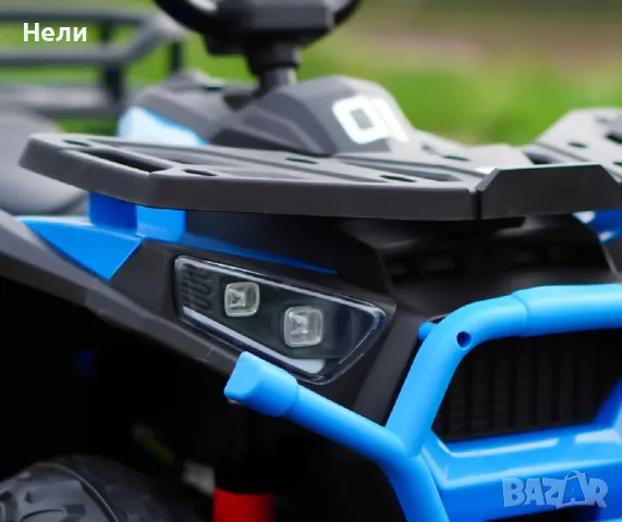 Акумулаторен бъги MINI 4X4 12V,MP3 плейър, с меки гуми и WiFi дистанционно с Кожена седалка, снимка 16 - Електрически играчки - 50269723