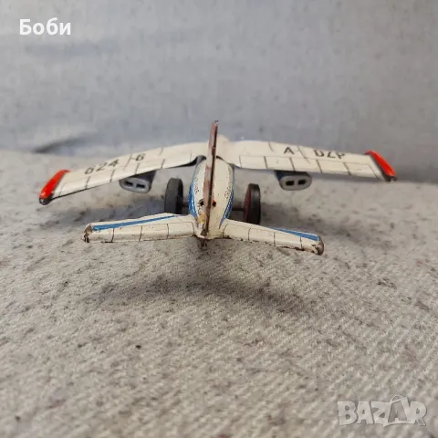 Стара Соц Ламаринена Играчка Самолетче, снимка 7 - Колекции - 49222493