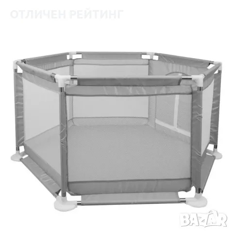 Бебешка кошара за игра тип площадка 125 х 110 х 65см, снимка 3 - Кошарки - 47572805