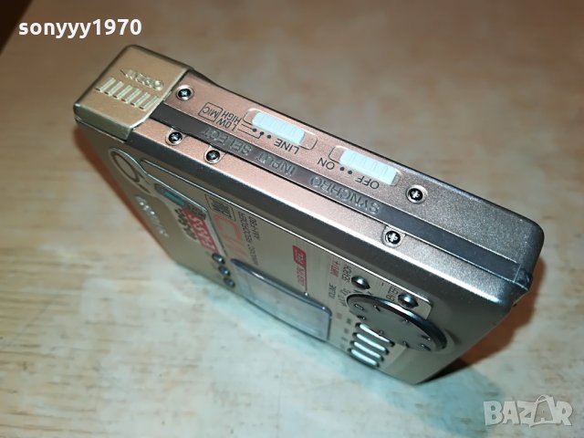 ПОРЪЧАН-aiwa am-f80 minidisc recorder-mettal germany 1807211909, снимка 17 - MP3 и MP4 плеъри - 33557205
