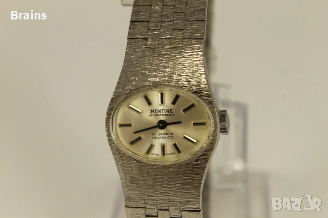 1960's Дамски Ръчен Часовник MONTINE Of Switzerland, снимка 3 - Дамски - 51773216