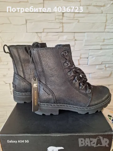 Дамски зимни боти естествена кожа номер 36, снимка 10 - Дамски боти - 47933717