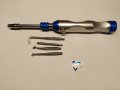 Инструмент за премахване на зъбни коронки с 4 приставки Хирургически зъболекарски инструменти, снимка 1 - Стоматология - 44017442