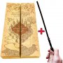 Хитроумна Карта от Хари Потър + Магическа Пръчка Дар Птица , снимка 1 - Колекции - 27653396