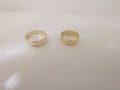 Златни брачни халки класически , снимка 6