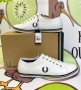 Мъжки обувки Fred Perry White , снимка 1 - Джапанки - 40480890