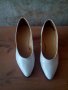Бели  дамски обувки   № 37, снимка 1 - Дамски елегантни обувки - 28460216