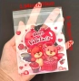 50 бр Валентин Valentine прозрачни опаковъчни пликчета торбички за дребни сладки ръчна изработка, снимка 4