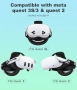 Нова Каишка за Meta Quest 3/3S/2 с 10000mAh батерия, двойни регулатори, снимка 3