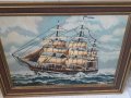 Немски гоблен кораб , снимка 6