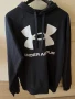 Мъжки черен суичър UA, снимка 1