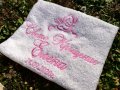 Хавлия с бродерия за кръщене, снимка 9
