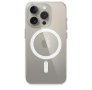 Прозрачен Силиконов MagSafe Кейс за Apple iPhone 15 Pro, снимка 1 - Apple iPhone - 43257202