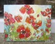 Макове:  Art by MiMa, картина  - маслени бои / платно, Макове, мак,червени цветя, kartina, painting, снимка 2