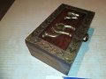 красива дървена кутия с камили-13х8х5см, снимка 7