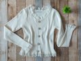 Красива блузка с дантелка S размер , снимка 1 - Блузи с дълъг ръкав и пуловери - 39104774