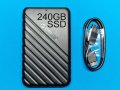 Супер бърз външен диск SSD USB 3.0 240GB, снимка 1 - Външни хард дискове - 39940780