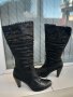 Елегантни дамски ботуши № 39 - естествена кожа, снимка 2