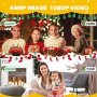 Нова FHD 1080P 44MP Компактна Дигитална Камера Фотоапарат, снимка 2