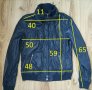 Дамско яке BERSHKA, size M, леко лъскаво, тъмносиньо, много запазено, снимка 8