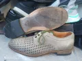 мъжки обувки LORENZI original,N- 42, made in ITALY by VERO CUOIO, 3×100% естествена кожа , снимка 17