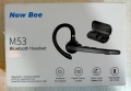 Bluetooth handsfree headset / Блутут хендсфри слушалка New Bee M53 , снимка 1