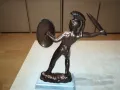 LEONIDAS-МЕТАЛНА ФИГУРА 22Х17Х6СМ-ВНОС SWISS 1201251912, снимка 5