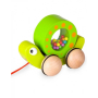 Дървена играчка Охлювче за дърпане (004), снимка 1 - Образователни игри - 44893676