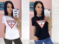  Дамски тениски GUESS принт Модели и цветове, снимка 1