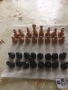 Дървен комплект за шах струговани големи фигури, снимка 2