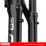 190mm Ендуро Вилка 29 RockShox Zeb Ultimate Charger 3 RC2 DebonAir+ Black, снимка 3