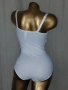 80 Е Бяло боди с бродерия на бюста , снимка 4