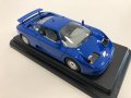 Метална колекционерска количка BUGGATI EB110 1991г. 1:24 мащаб, снимка 2