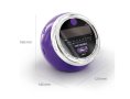 Радио часовник с прожекция Pop Purple FM USB MP3, снимка 4
