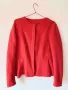 Дамско сако Зара Zara с пеплум оранжево, снимка 1