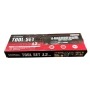 Комплект тресчотка с вложки STAHLMAYER – 12 части, 1/2", Cr-V, удължител 125 мм, снимка 6
