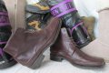 ЛУКС,КАТО НОВИ мъжки боти LUX, 41- 42,Kenneth Cole® REACTION® Men's brown Boots,100% ЕСТЕСТВЕНА кожа, снимка 2