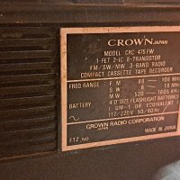 Crown 475, снимка 8 - Радиокасетофони, транзистори - 43802605