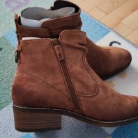 TAMARIS bootie1-25329-25 Camel 310 – Женски боти , снимка 3 - Дамски боти - 43805184