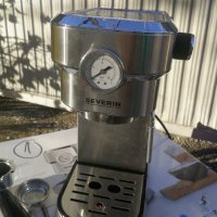 Кафемашина за еспресо SEVERIN с ръкохватка кафе машина, снимка 10 - Кафемашини - 43000693