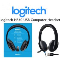 UЅВ Слушалки с микрофон Logitech Headset H540, снимка 1 - Слушалки за компютър - 38383962