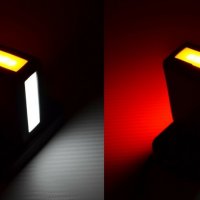 1 бр. ЛЕД LED тройни рогчета габарити НЕОН, е-маркиран 12-24V , Полша, снимка 1 - Аксесоари и консумативи - 35557598