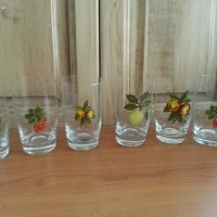 Стъклени чаши за вода, снимка 11 - Антикварни и старинни предмети - 37141605