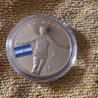 Монета Леонел Меси, снимка 2 - Нумизматика и бонистика - 37124065