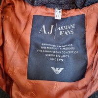 Мъжко палто  Armani Jeans Checked Duffle Coat - XL, снимка 5 - Палта - 43558638